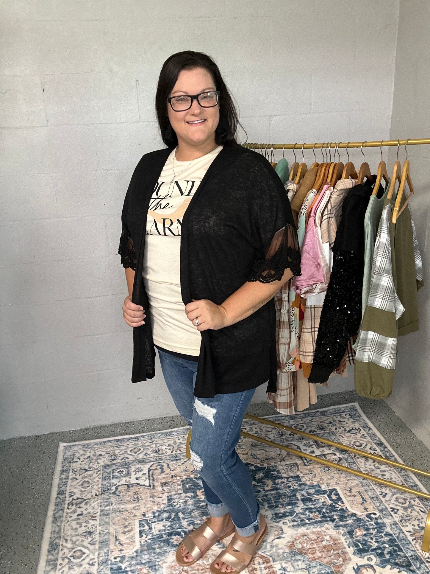 Exodus Plus Size Cardigan