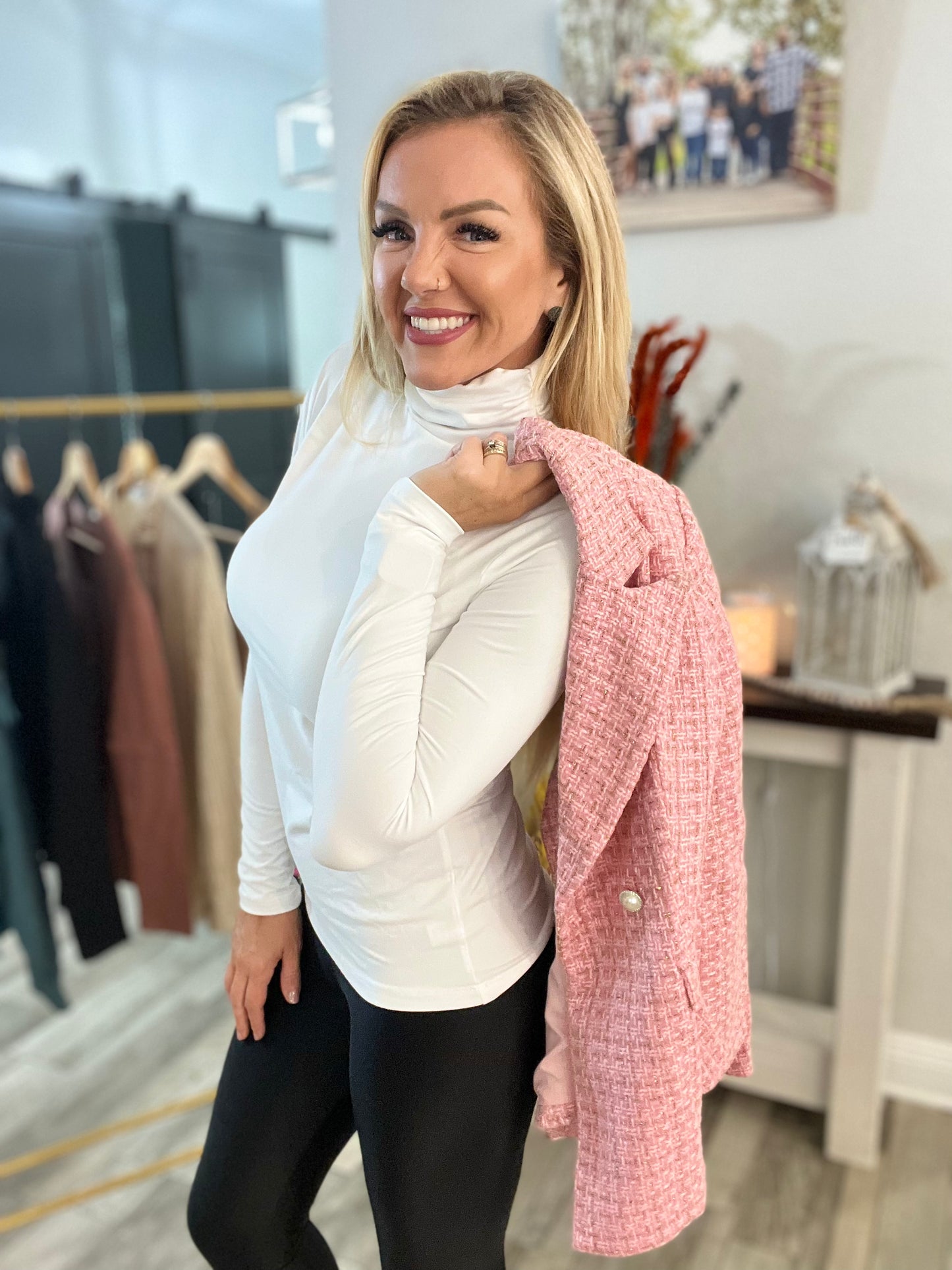 Susanna Pink Blazer