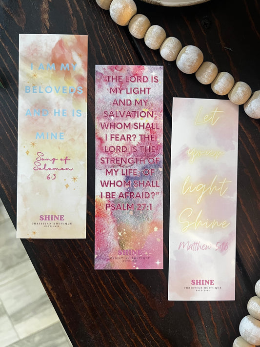 Scriptural Bookmarks - pack of 3