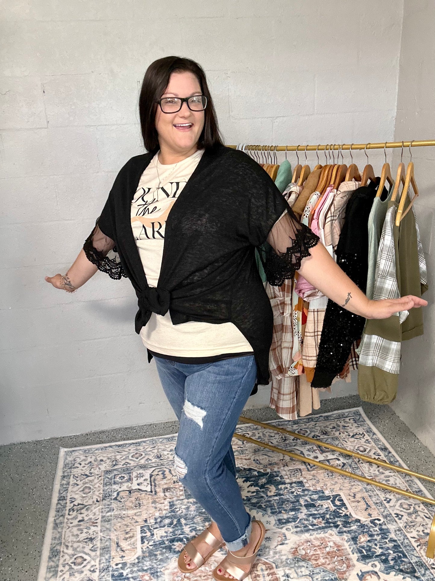 Exodus Plus Size Cardigan