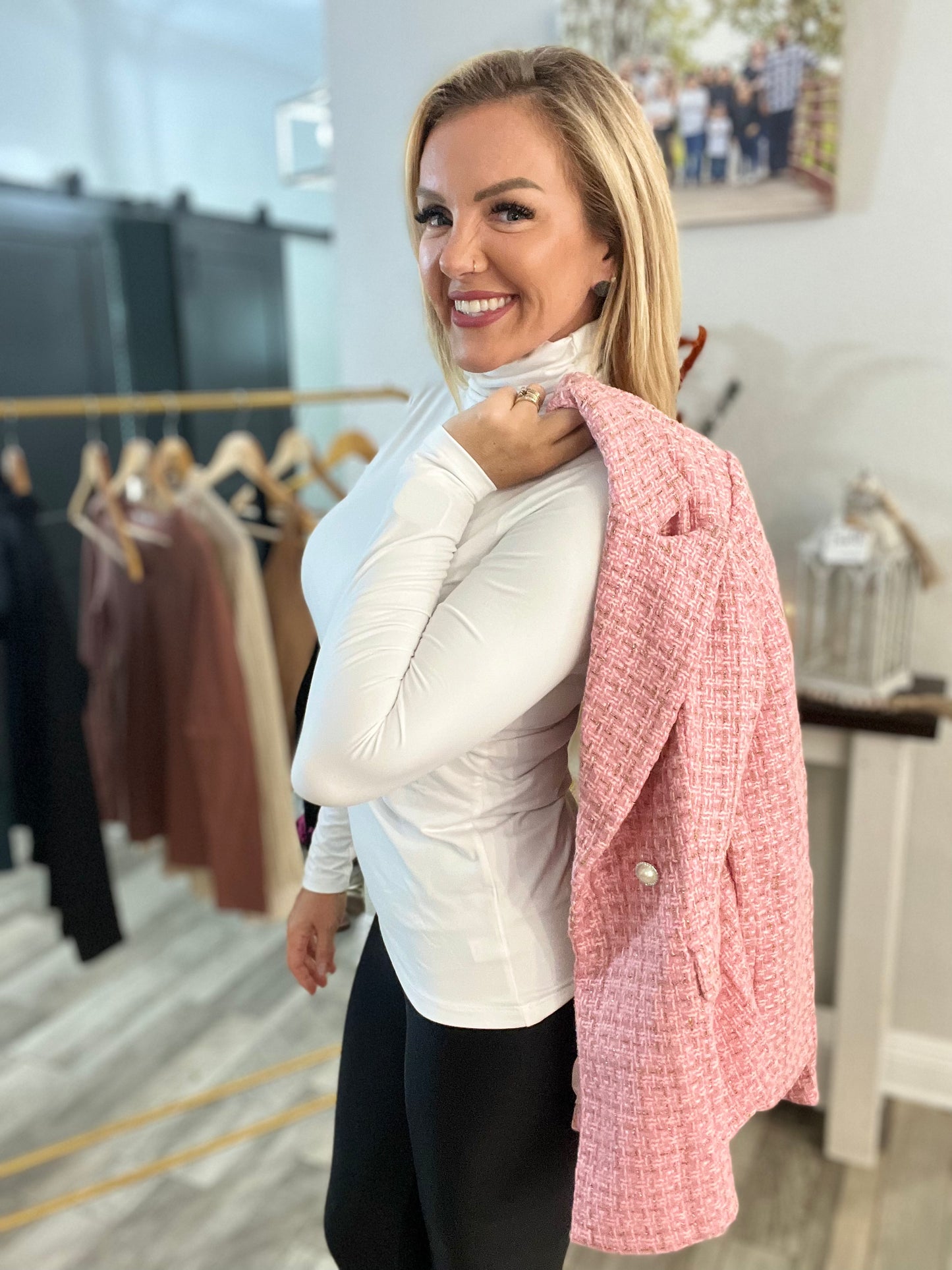 Susanna Pink Blazer