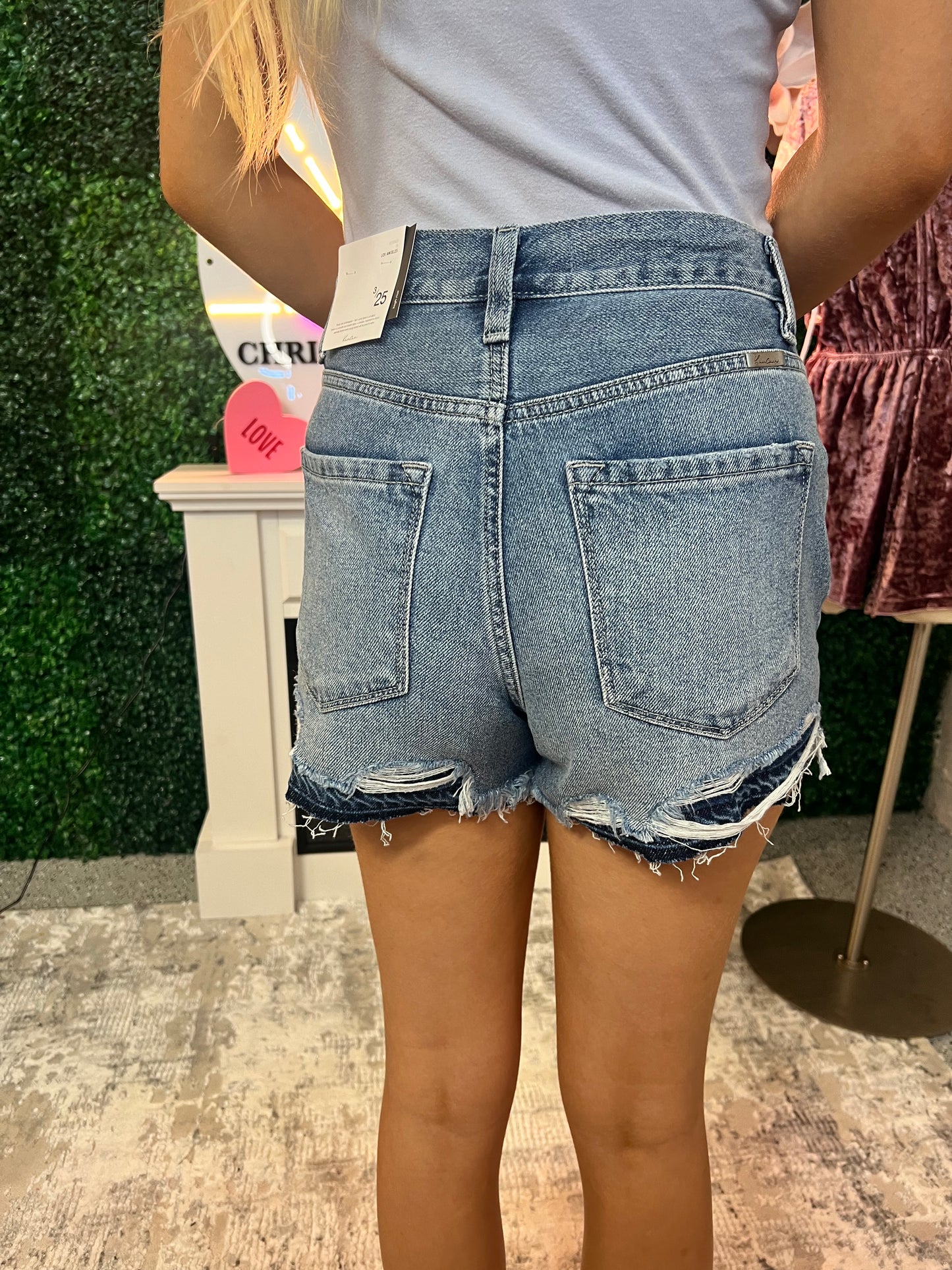 Summer Fun- Kancan Jean shorts