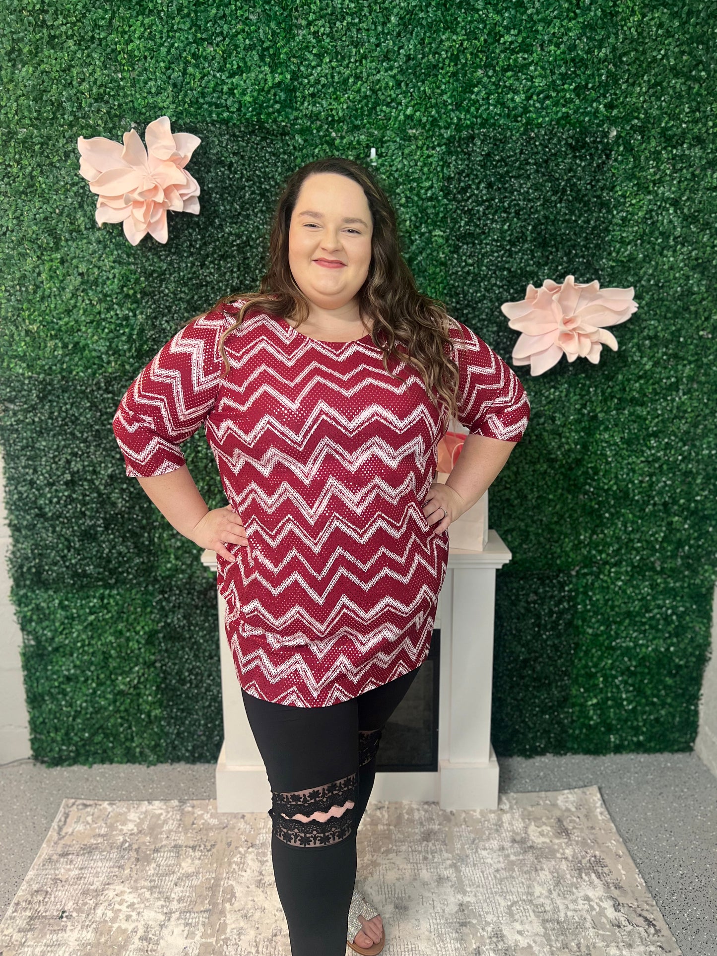 Sparkle & Shine Top - Plus Size