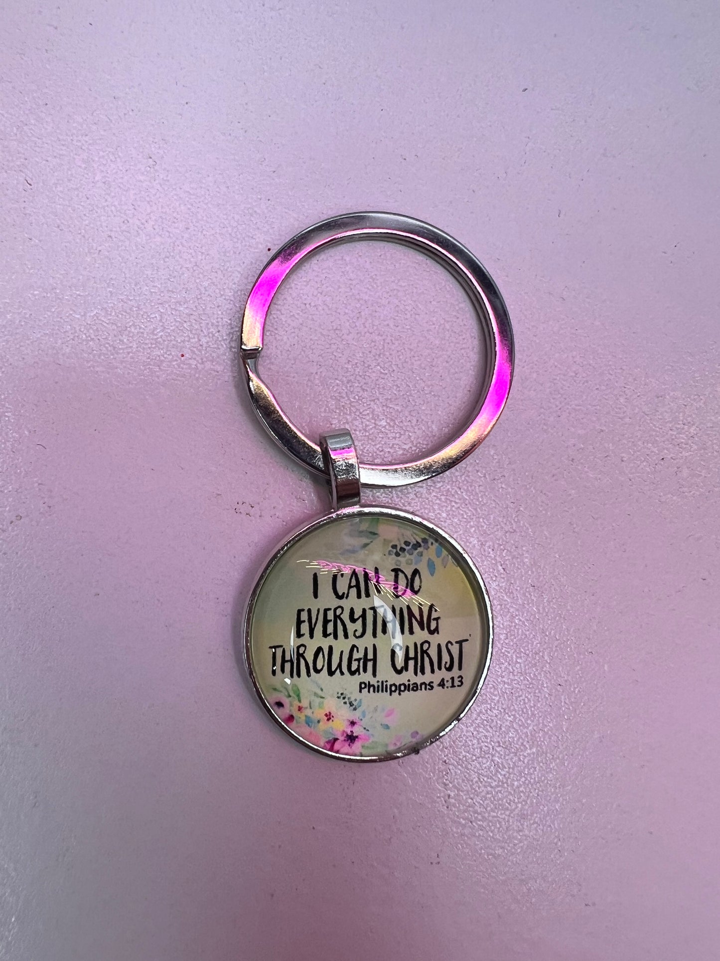 Philippians 4:13 Keychain