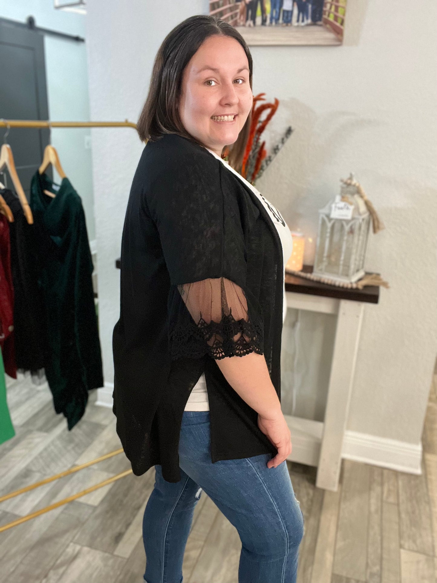 Exodus Plus Size Cardigan