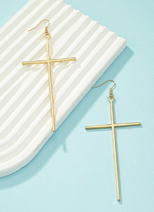 Cross Earrings