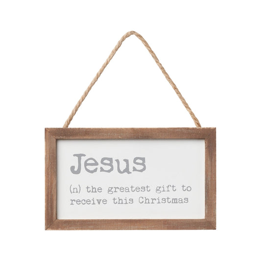 Jesus Framed Ornie