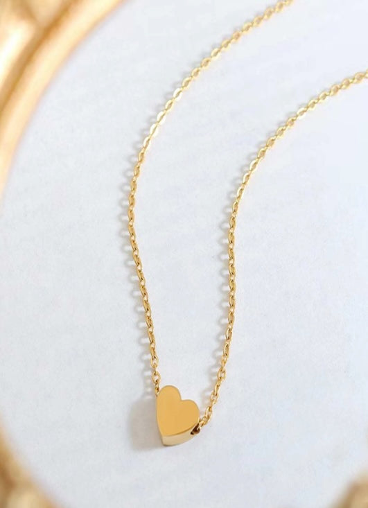 Heart Decor Chain Necklace